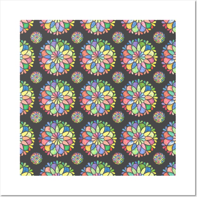 Watercolor Mandala Wall Art by Shine Design Blossom